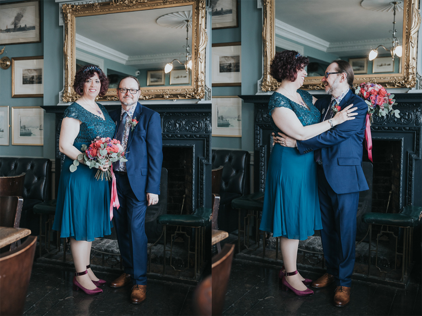 Trafalgar Tavern wedding photography